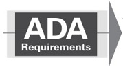 arrow that says ADA Requirements