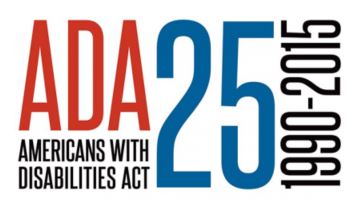 ADA 25 Anniversary logo