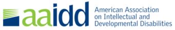 American Association on Intellectual and Developmental Disabilities logo